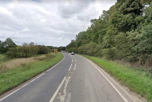 A stretch of the A507 between Warren Lane and Beadlow Manor Golf Club will reduce to 50mph