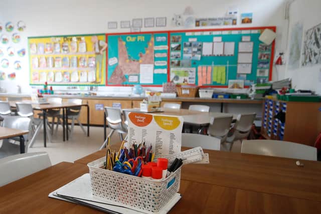 Department for Education figures reveal just 17 per cent of pupils were being taught on site at schools in Bedford, in the latest snapshot assessment of attendance taken on February 11