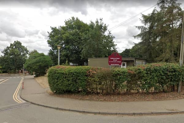 Redborne Upper School. (C) Google Maps