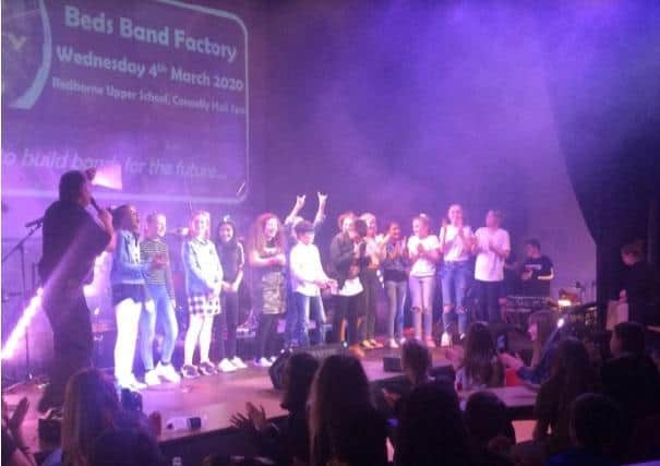 Holywell School Band won the music competition