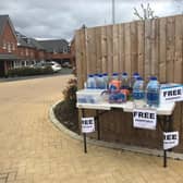Residents in a Plough View have set up a free essentials stall