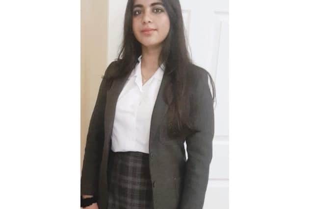 Aleshba Rashid Bedford student takes runner up prize in The Big Bang Competition