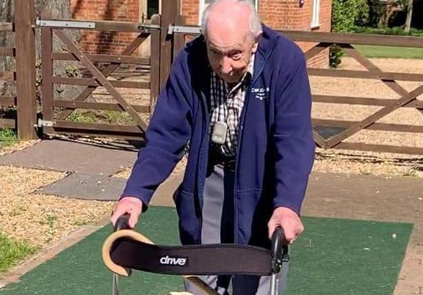 Captain Tom Moore has completed 100 lengths of his garden and raised over 12million for the NHS