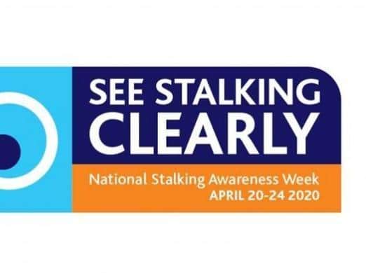 Stalking Awareness Week logo