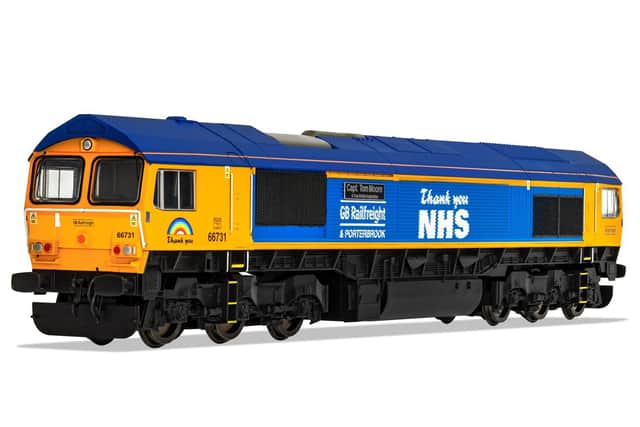 Hornby produces model train named after Bedford's Captain Tom Moore (C) Hornby