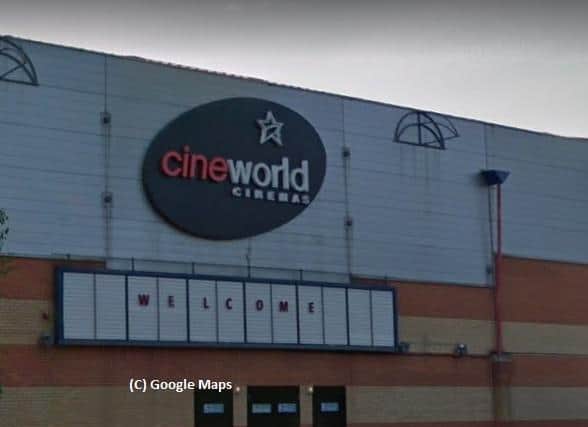 Cineworld in Bedford (C) Google Maps