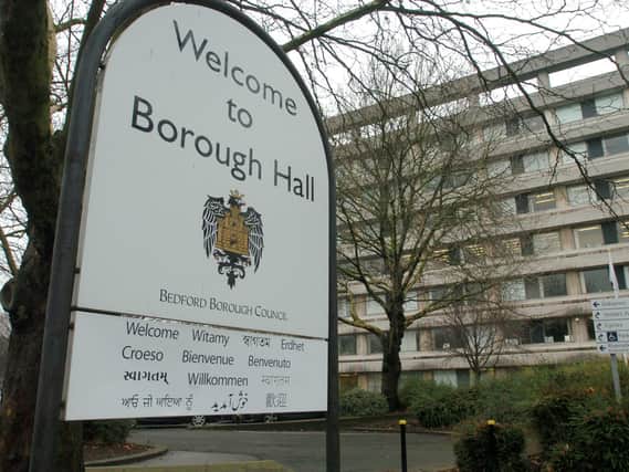 Bedford Borough Council has apologised to the woman