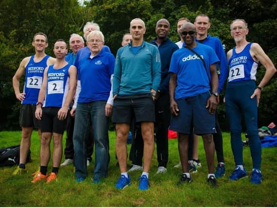 Bedford and County men’s masters team