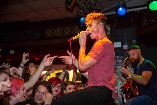 Don Broco playing at Esquires in 2015. Photo by David Jackson.