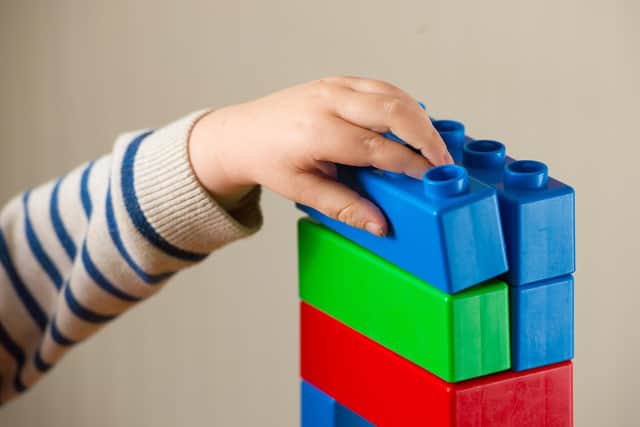 Around 76% of youngsters in Bedford were on track with their fine motor skills