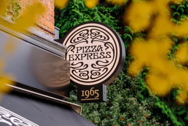 The new-look PizzaExpress in St Peter's Street