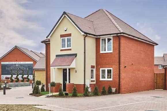 Abbey Developments’ show home at the first phase of the Wixams development
