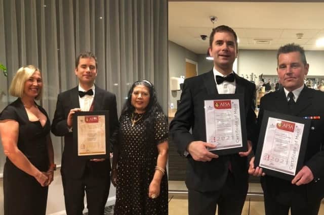 Awards for Bedfordshire Fire and Rescue Service