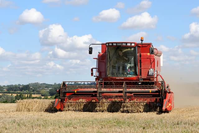 The value of crop output in Bedford dropped from £51.5 million in 2019 to £37.9 million last year
