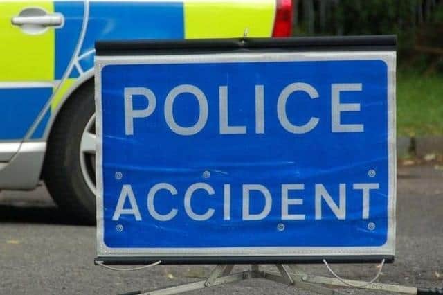 Did you see the accident near Marston Moretaine on Thursday evening?