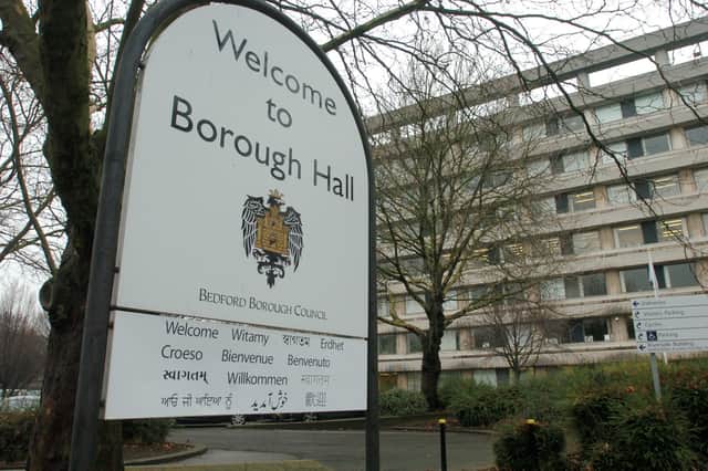 A petition was presented to Bedford Borough council