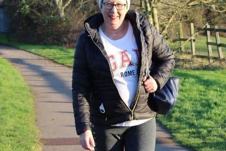 Teresa is to taking part in the Brain Tumour Research charity’s 10,000 Steps a Day in February Challenge, in her sister’s memory
