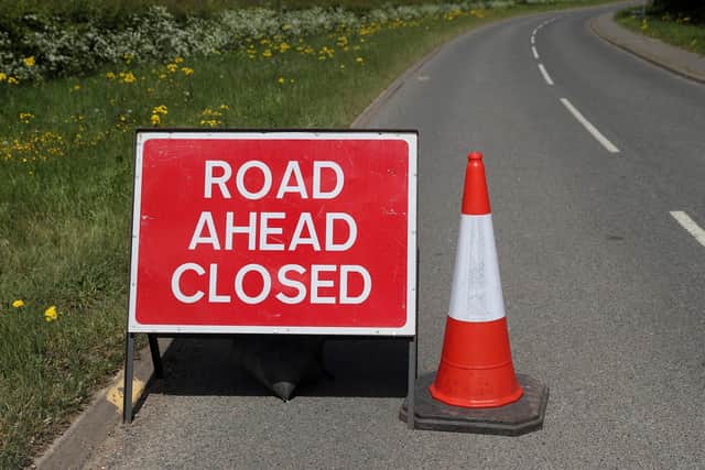 Road closures ahead