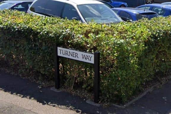 Turner Way, in Bedford