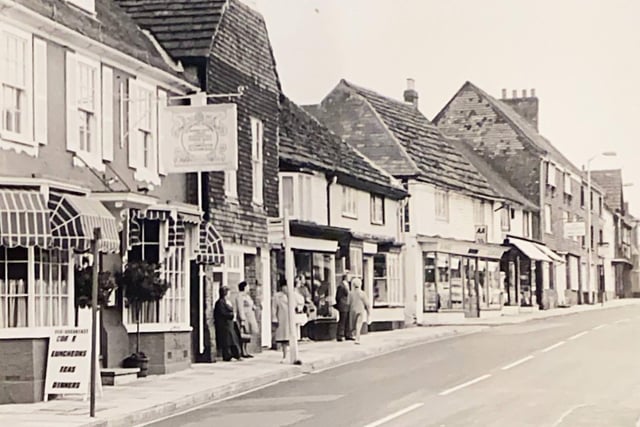 Steyning High Street in 1977