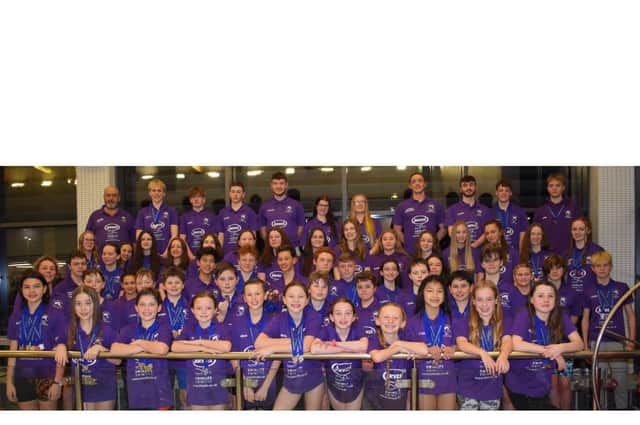 Flitwick Dolphins earned a magnificent total of 171 medals at the county swimming championships