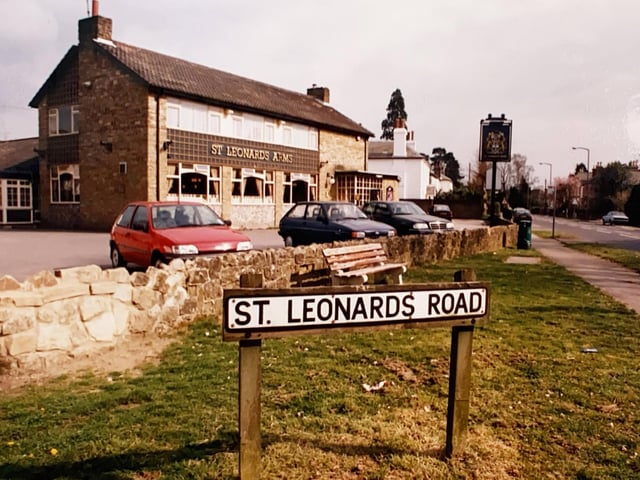 St Leonards Arms in Horsham in the 1990s