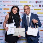 Bobbi Trehan-Young and Theo Paphitis
