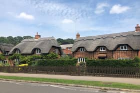 These thatched cottages in Woburn Street, Ampthill, were built 1812–16