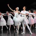 Local youngsters dance with international ballet stars in the English Youth Ballet production