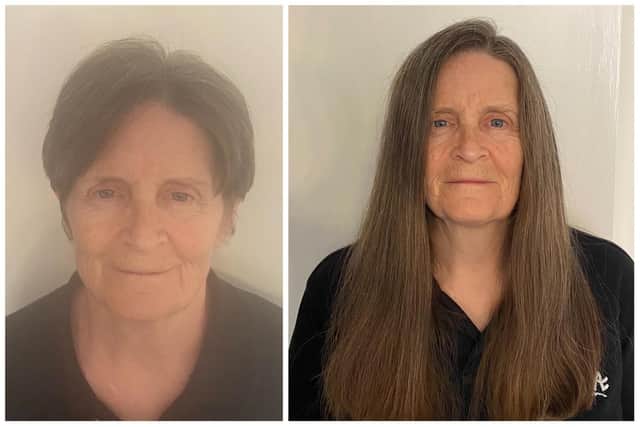Sheila Richardson before and after