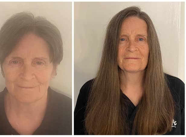 Sheila Richardson before and after