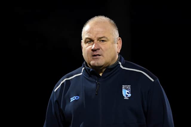 Bedford Blues' win at London Scottish was Mike Rayer's 500th game as Director of Rugby (File picture by Getty Images)