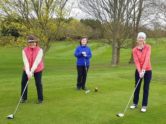 Bedford & County ladies back on the course after lockdown