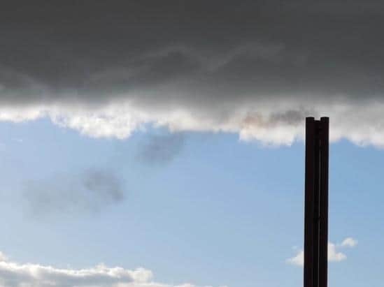 One resident took this picture at the incinerator last Thursday (April 15)