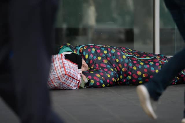 Between October and December last year, 182 families or individuals in Bedford were identified as homeless by the council, up from 150 the year before