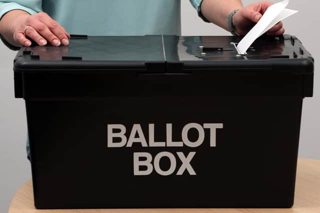 The PCC election takes place on May 6