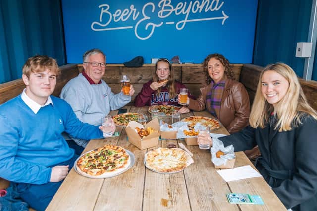 The Captain Tom Foundation visits Bedford's Brewpoint