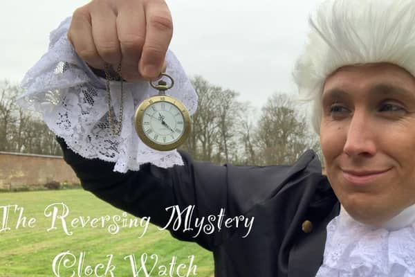 The Reversing Mystery Clock Watch