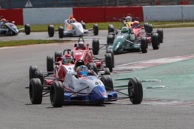 Walker is now in the lead in the National Formula Ford Championship. (PIC: Bourne Photography)