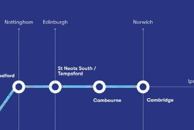 Image from the East West Rail consultation document