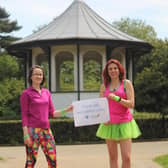 From left, fundraising manager Jolene Retallick and operations manager Harriet Opalinski