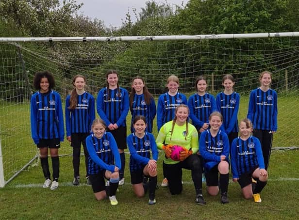 Bedford Girls Under 13s won the Division 1 title