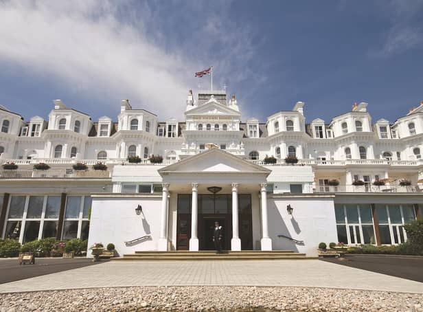 The Grand Hotel, Eastbourne, is known as the White Palace