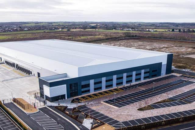 Carlton Packaging's new Bedford warehouse