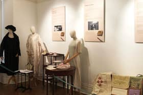 The exhibition includes items that have never been on display before