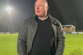 Bedford Town manager Gary Setchell  (Picture www.bedfordeagles.net )
