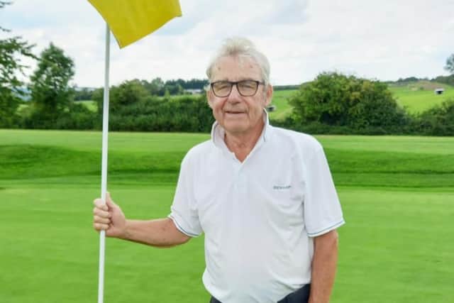 Dave Smith hit a hole-in-one on Bedford & County's 16th hole