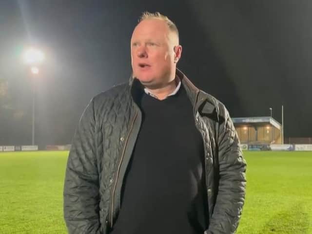 Bedford Town manager Gary Setchell