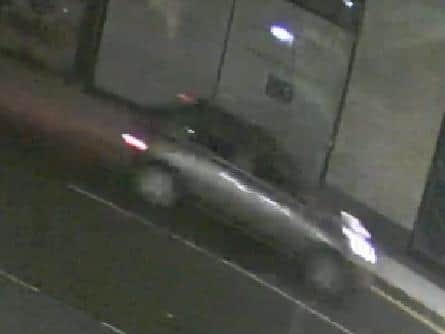 Police are searching for this car