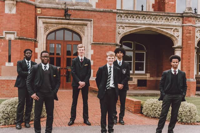 The Bedford School DROP boys (Picture courtesy of Bedford School)